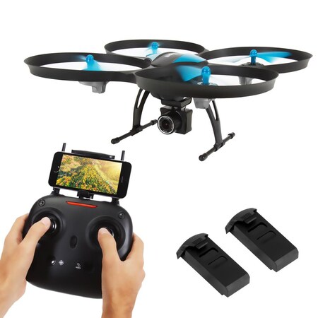 Serenelife WifiDrone QuadCopter Wireless Uav w/HD Camera/Video Rcrdng, SLRD42WIFI SLRD42WIFI